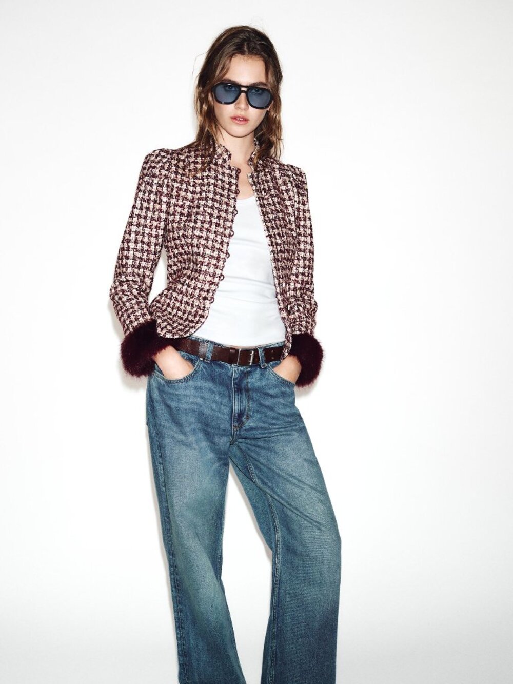 NWT Zara Tweed Blazer